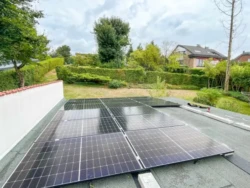 Denz Solar - Referenzbild Solarpanele montiert